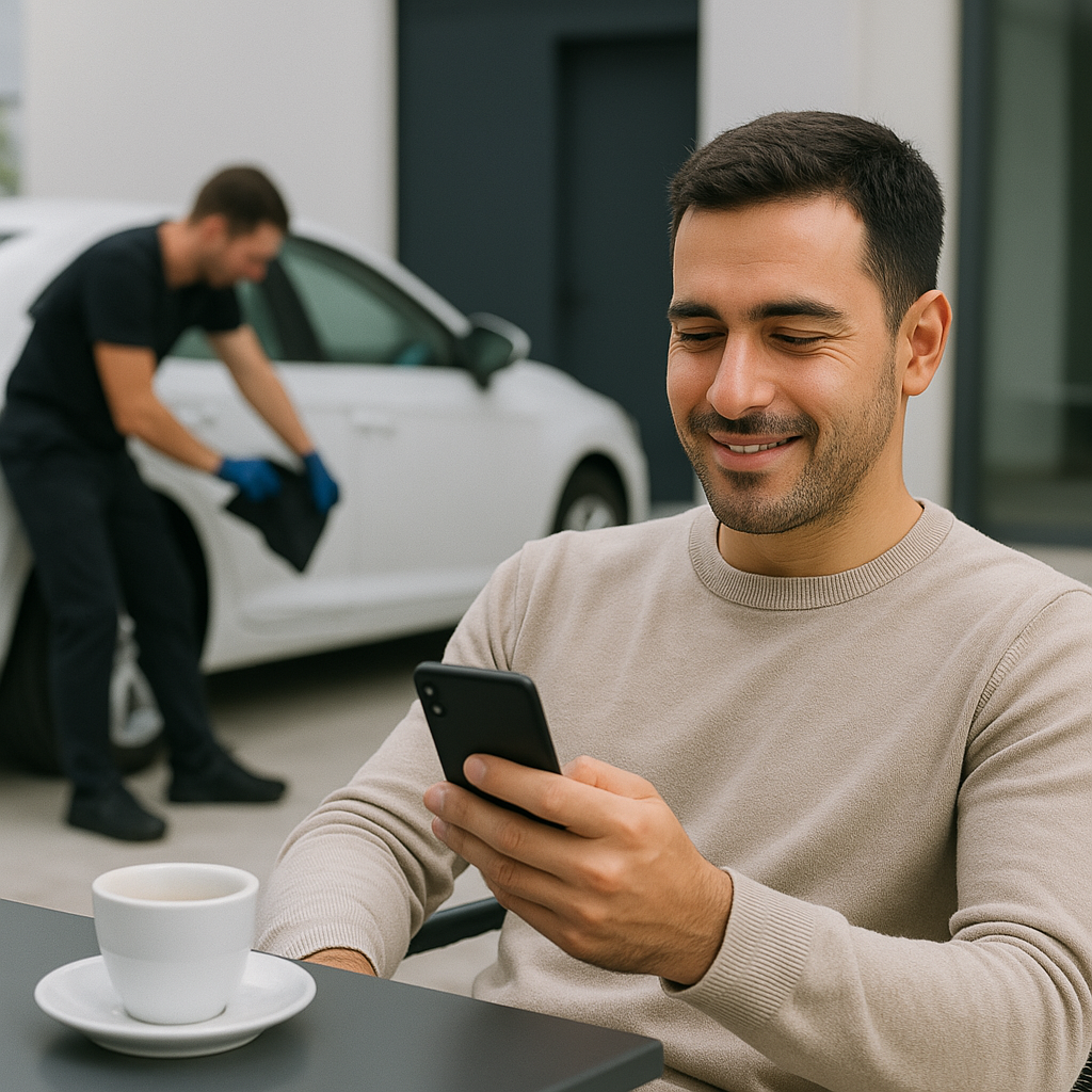 Pessoa relaxada simbolizando zero esforço